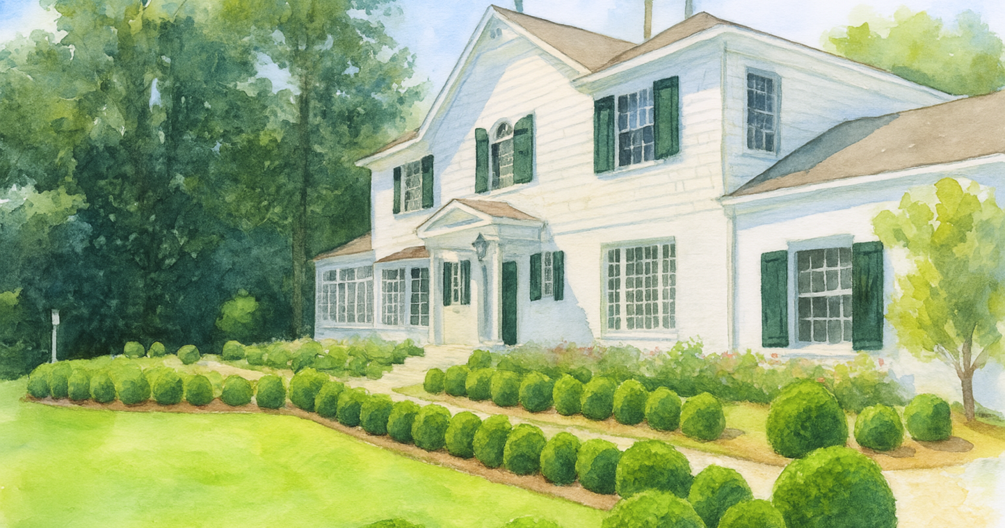 Boxwoods for Curb Appeal: A Smart Investment in Your Home’s Value